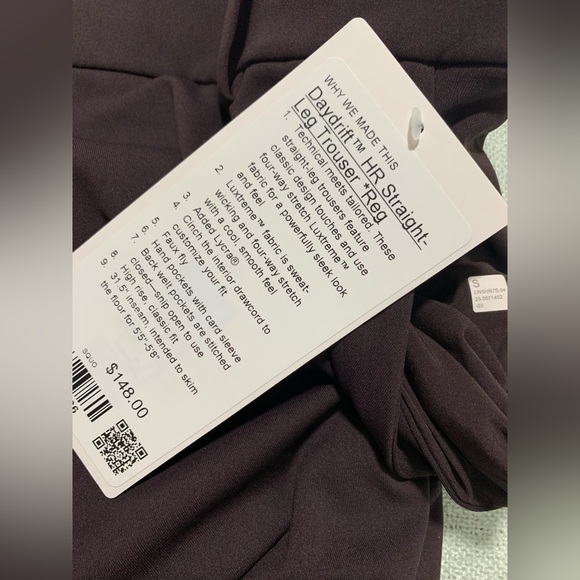 Lululemon NWT Daydrift High-Rise Straight-Leg Trouser Regular 31.5” S Sequoia - Picture 2 of 14